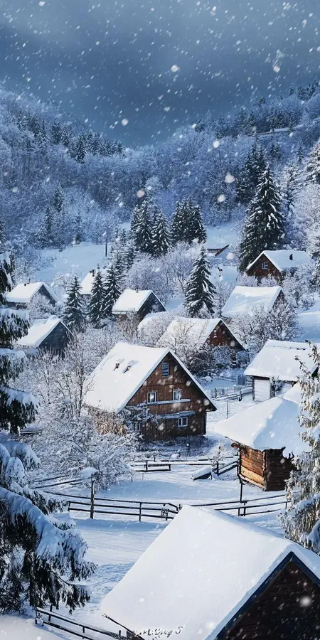 Fond d'écran neige pour mobile 44