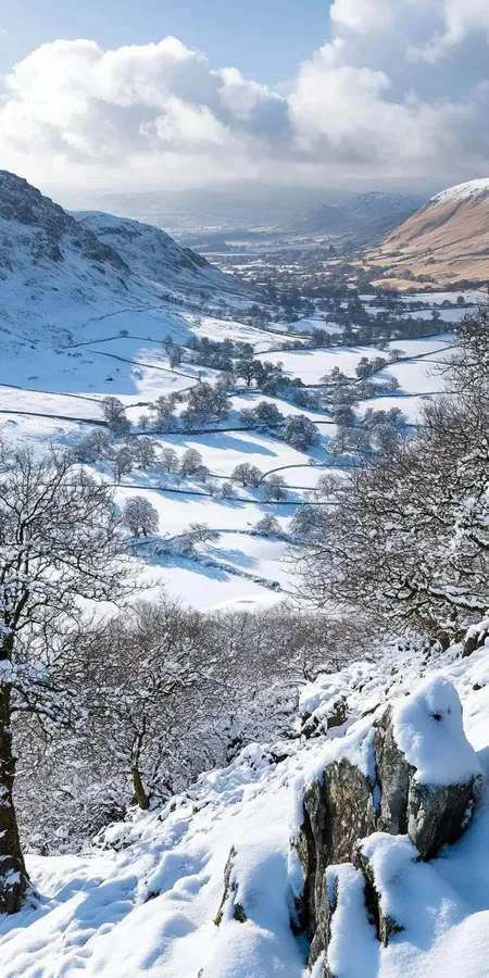 Fond d'écran neige pour mobile 54