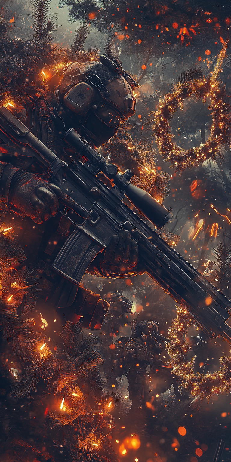 Fond d'écran de noel pour mobile 28