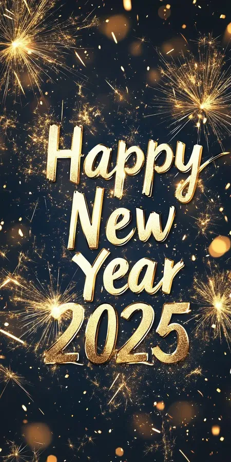 fond d ecran bonne annee 2025 pour mobile 3