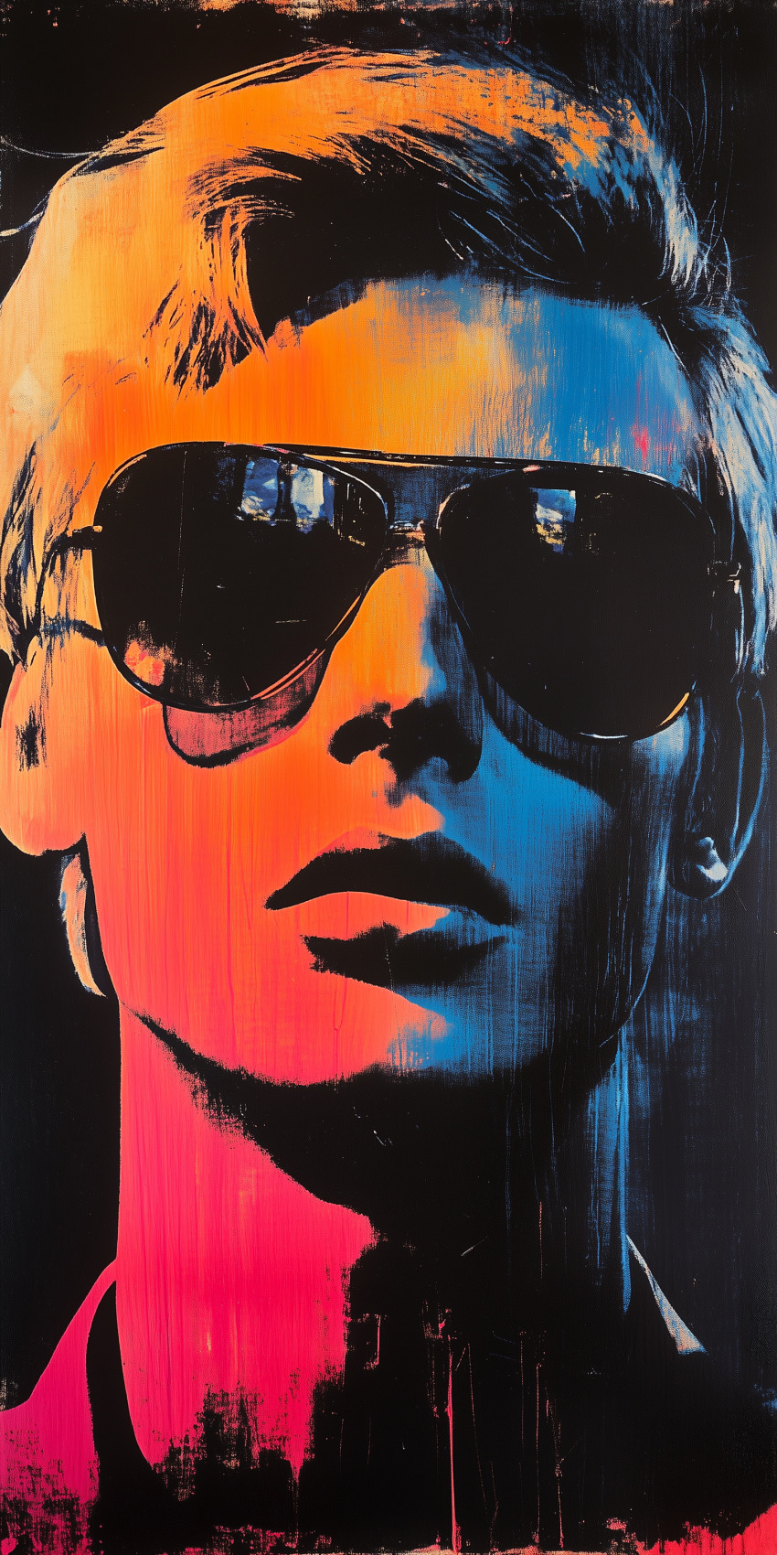 fond d ecran mobile peinture inspiration andy warhol 7