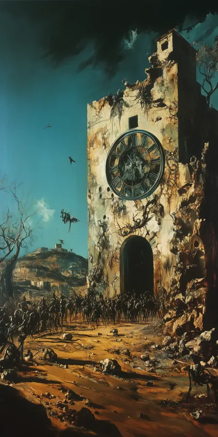 fond d ecran mobile peinture inspiration salvador dali 1