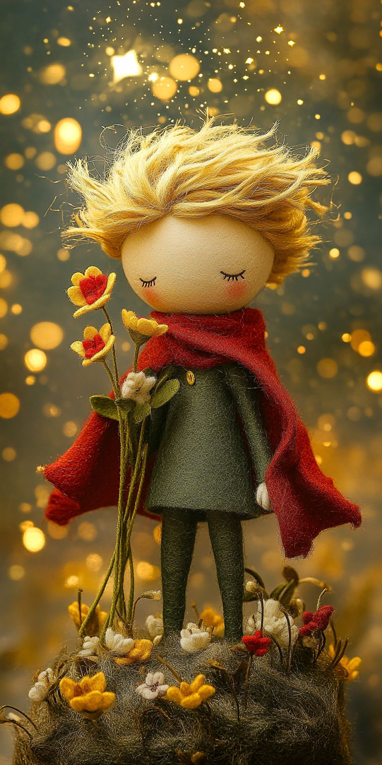 fond d ecran mobile petit prince peluche 18