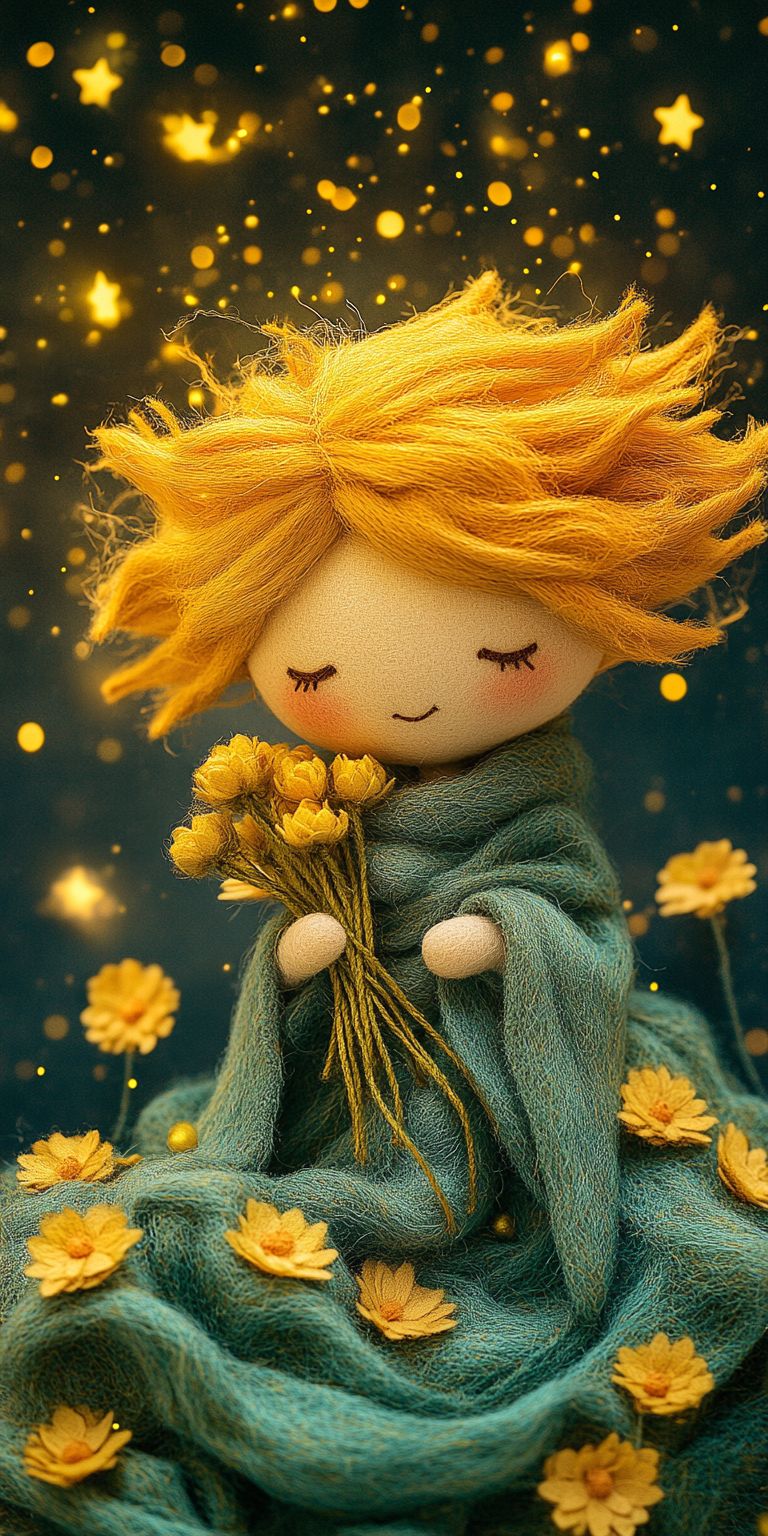 fond d ecran mobile petit prince peluche 2