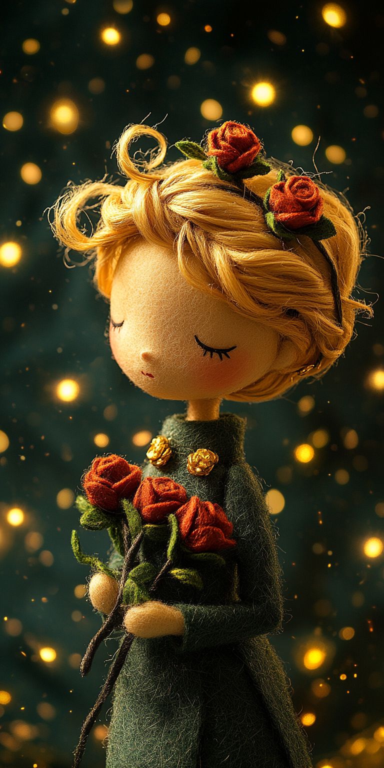 Fond d'écran mobile petit prince peluche 45