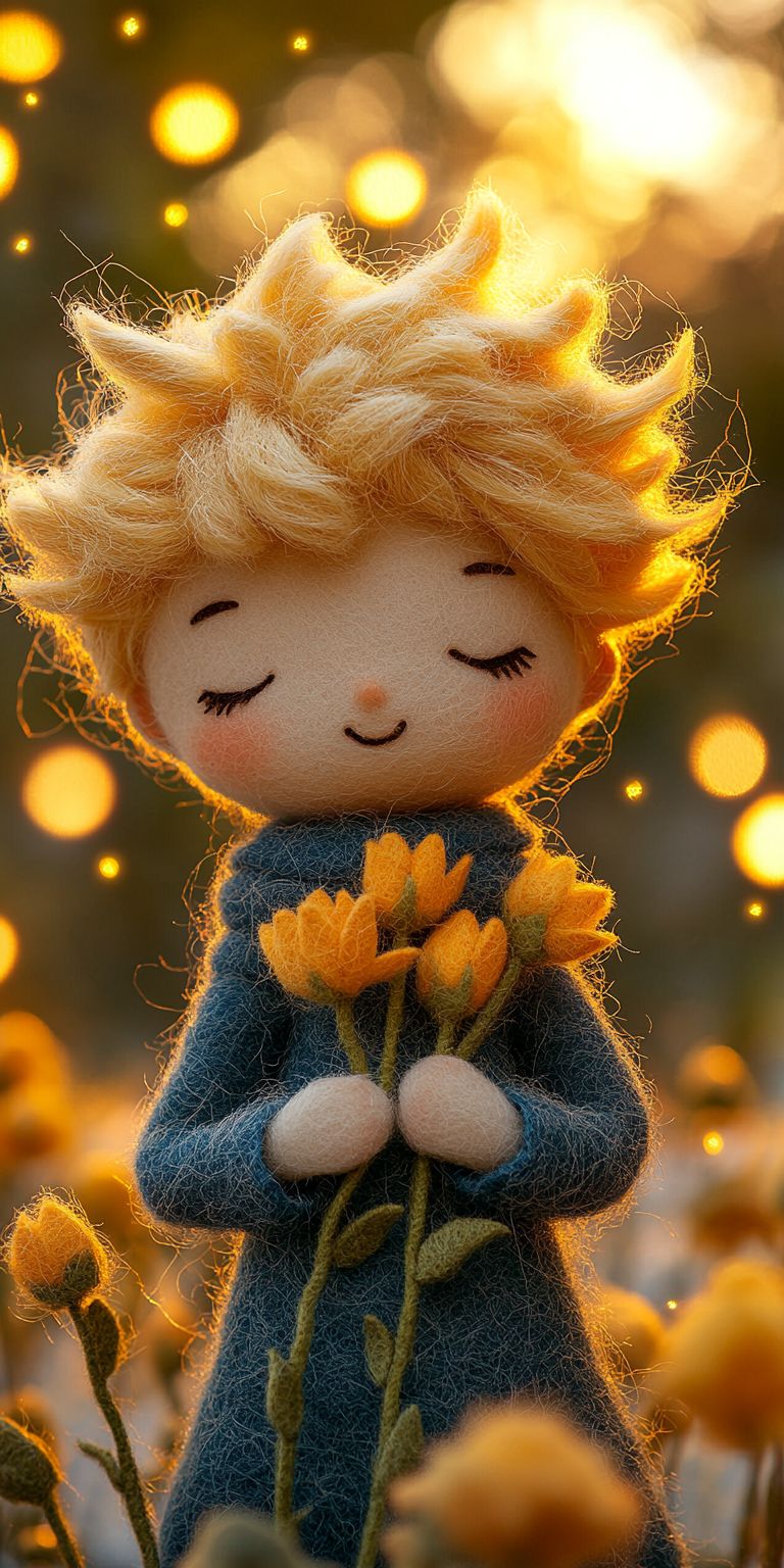 Fond d'écran mobile petit prince peluche 6