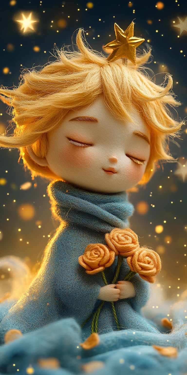 fond d ecran mobile petit prince peluche 63