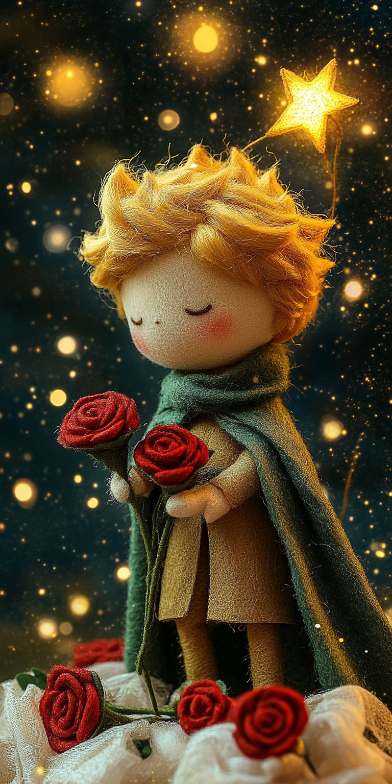 Fond d'écran mobile petit prince peluche 67