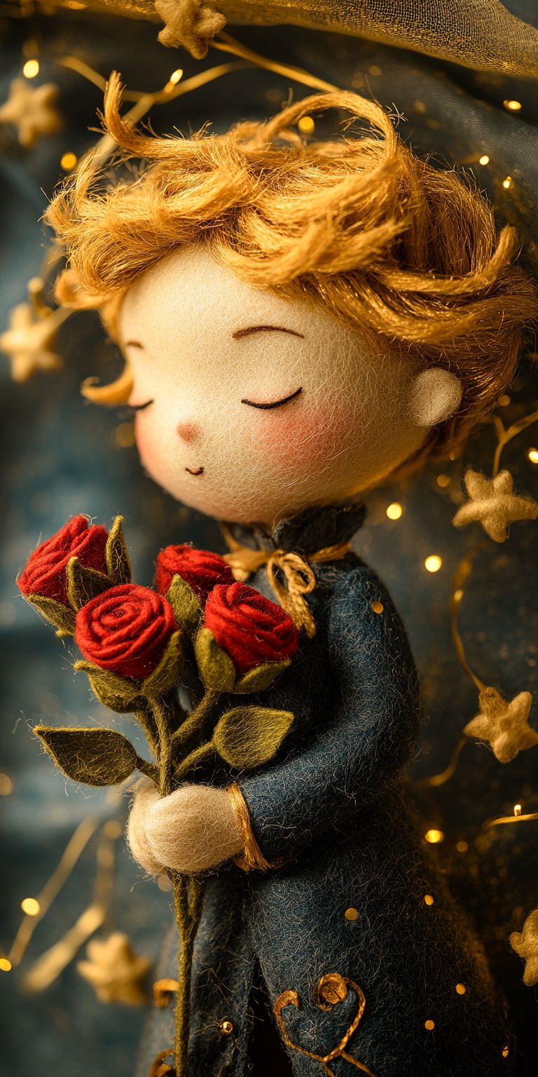 fond d ecran mobile petit prince peluche 69