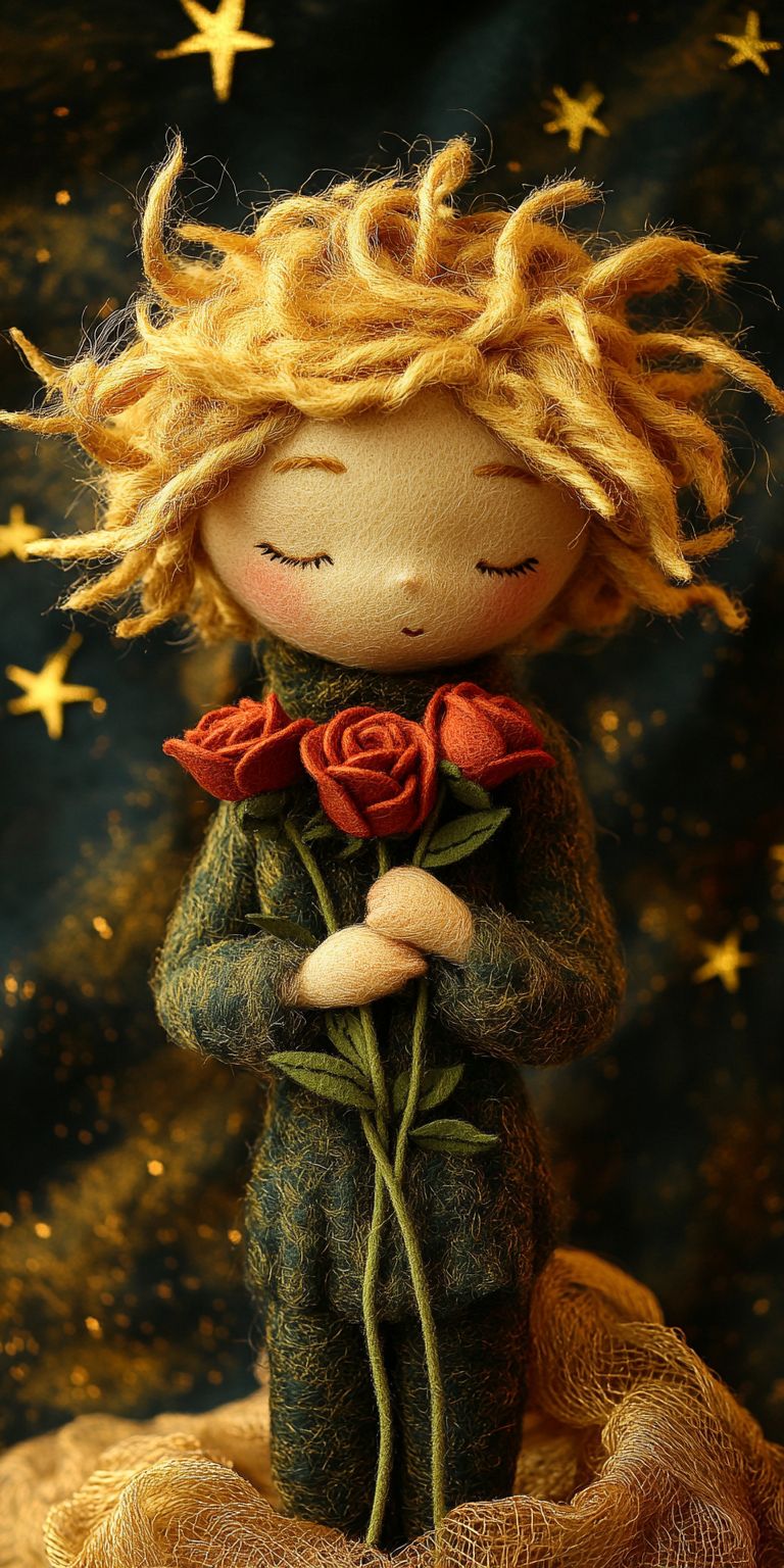 Fond d'écran mobile petit prince peluche 70