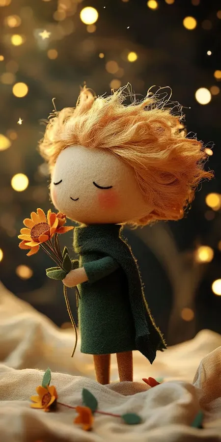 fond d ecran mobile petit prince peluche 11