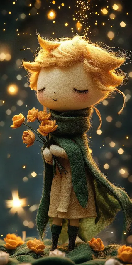 fond d ecran mobile petit prince peluche 12