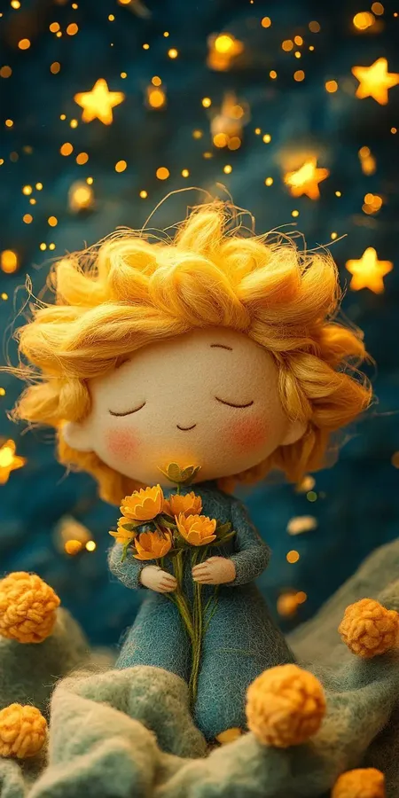 fond d ecran mobile petit prince peluche 16