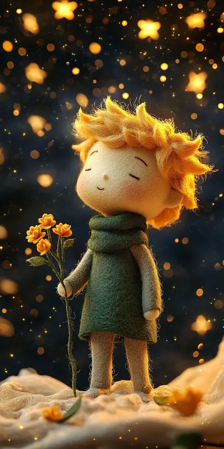 fond d ecran mobile petit prince peluche 21