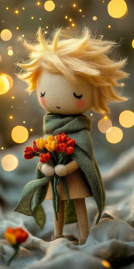 fond d ecran mobile petit prince peluche 22