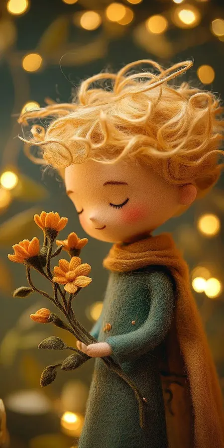 fond d ecran mobile petit prince peluche 27