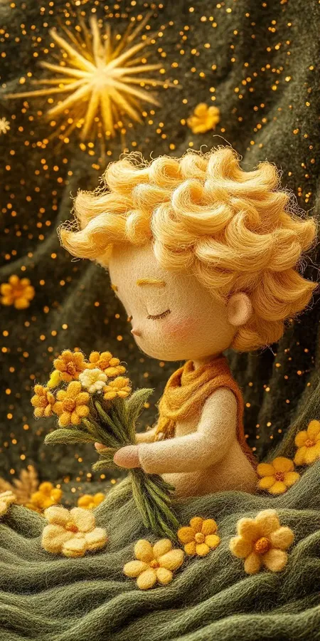 fond d ecran mobile petit prince peluche 29