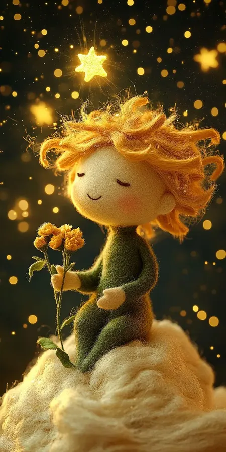 fond d ecran mobile petit prince peluche 30