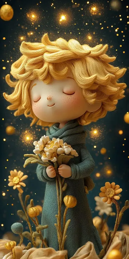 fond d ecran mobile petit prince peluche 32