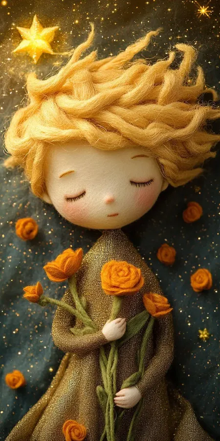 fond d ecran mobile petit prince peluche 37