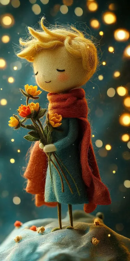 fond d ecran mobile petit prince peluche 39