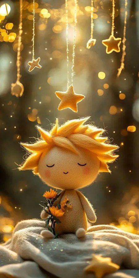 fond d ecran mobile petit prince peluche 44