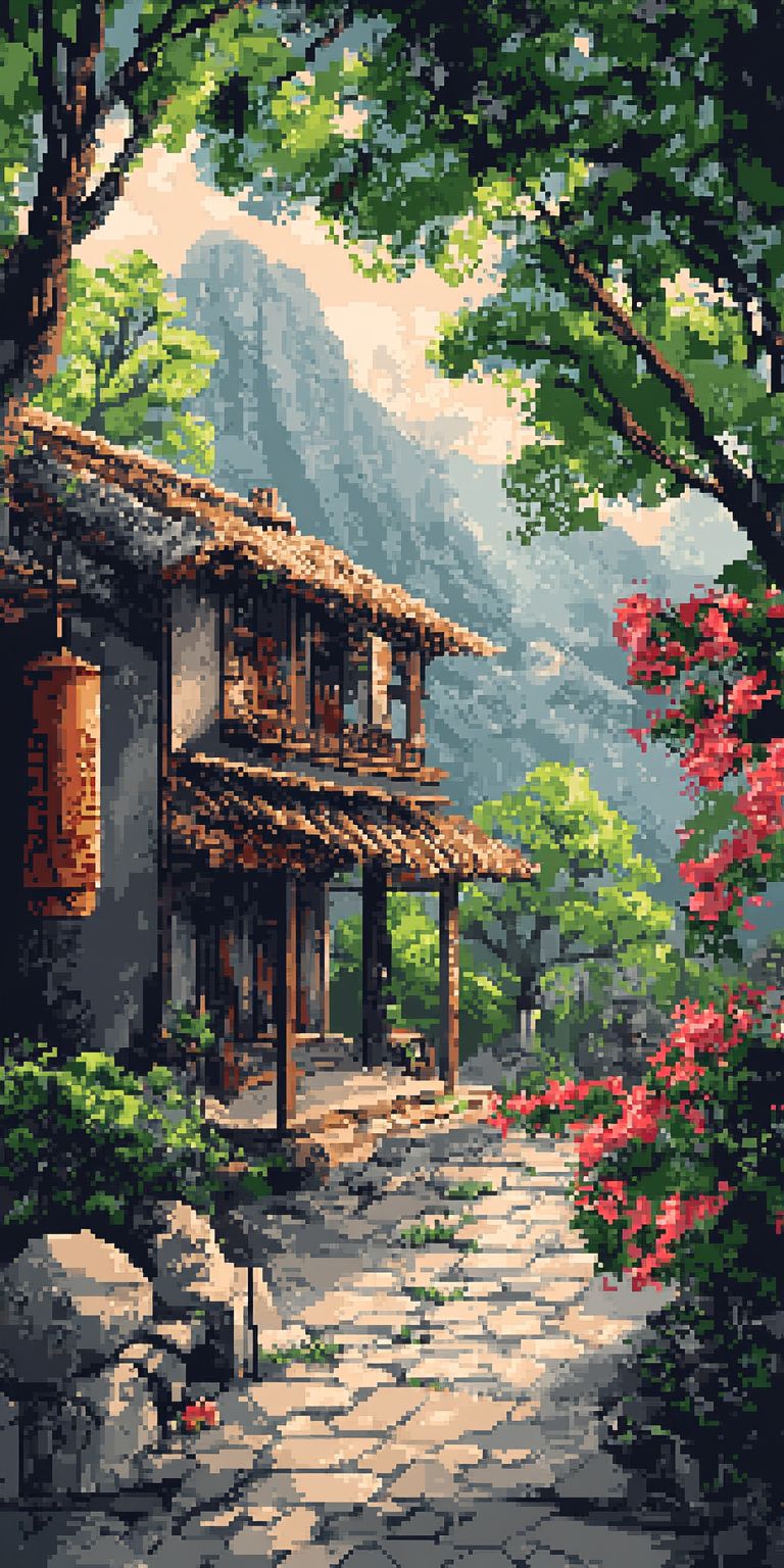 fond d ecran pixel art pour mobile 49