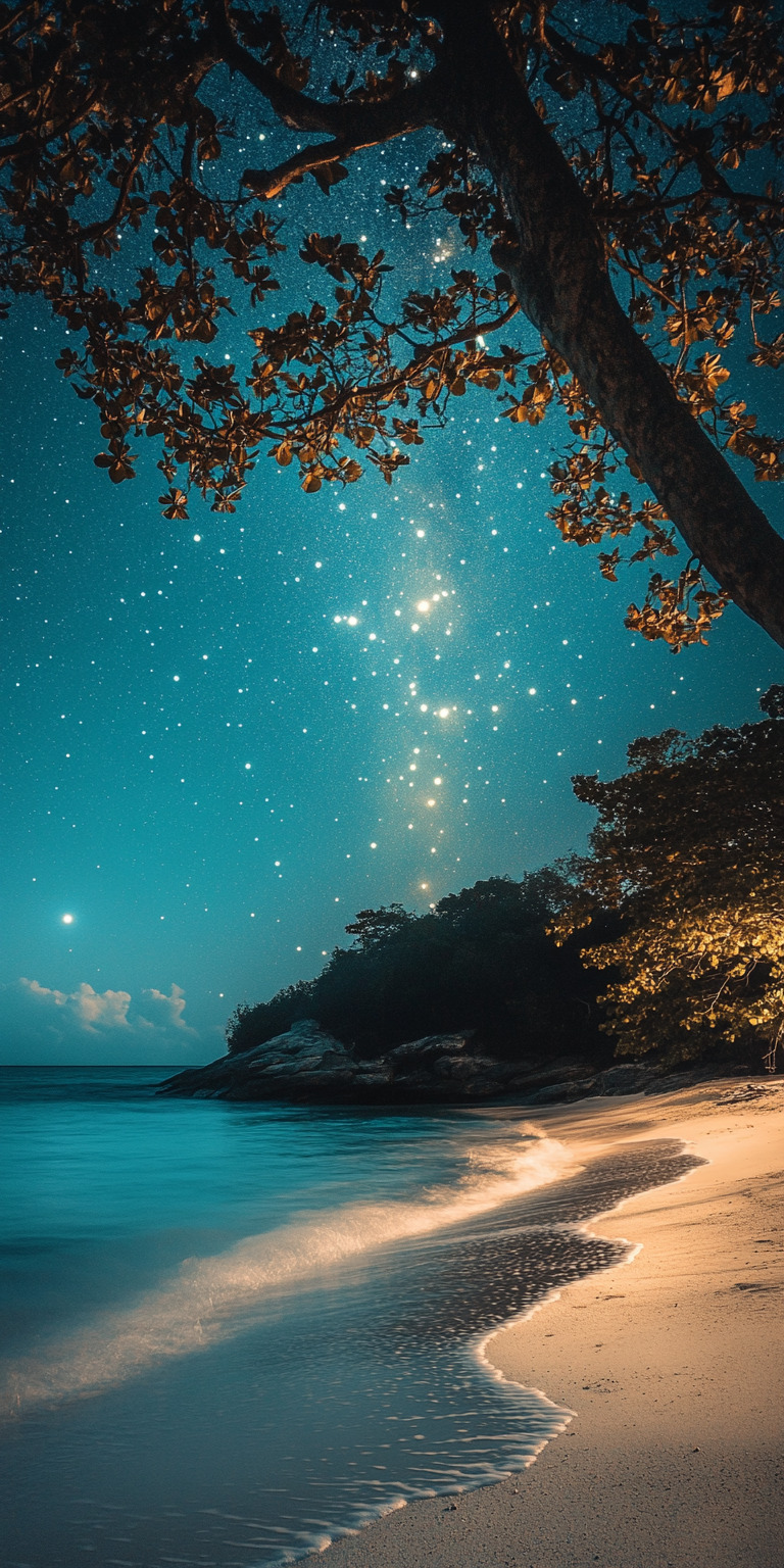 Fond d'écran plage pour mobile 2