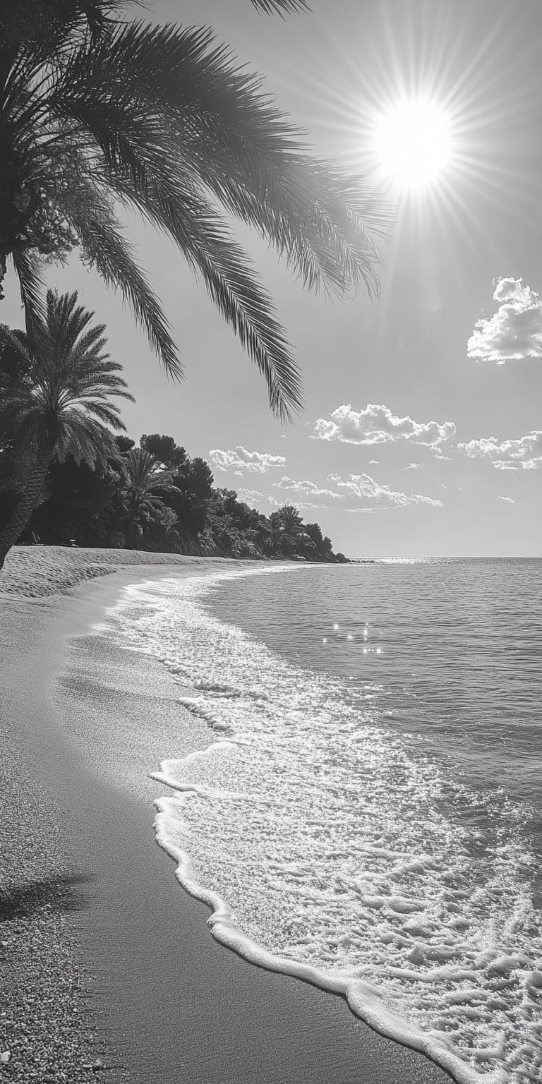 fond d ecran plage pour mobile 45