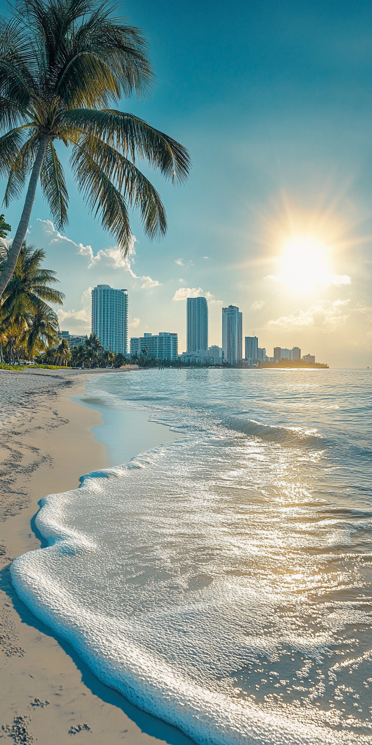 Fond d'écran plage pour mobile 93