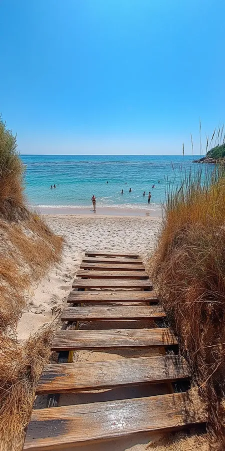 fond d ecran plage pour mobile 32