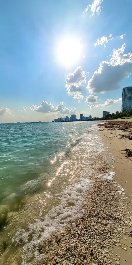 fond d ecran plage pour mobile 34