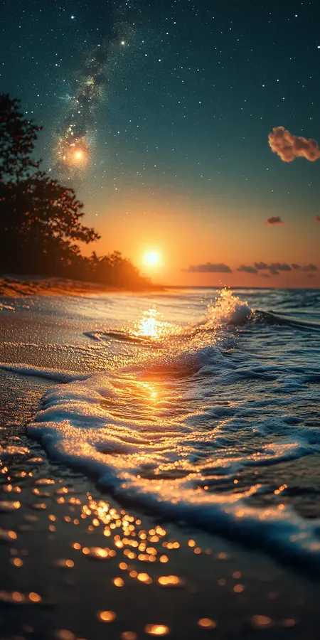 fond d ecran plage pour mobile 4