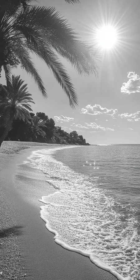 fond d ecran plage pour mobile 45