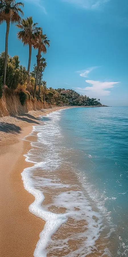 fond d ecran plage pour mobile 47