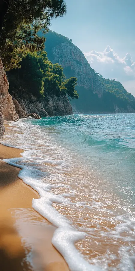 fond d ecran plage pour mobile 77