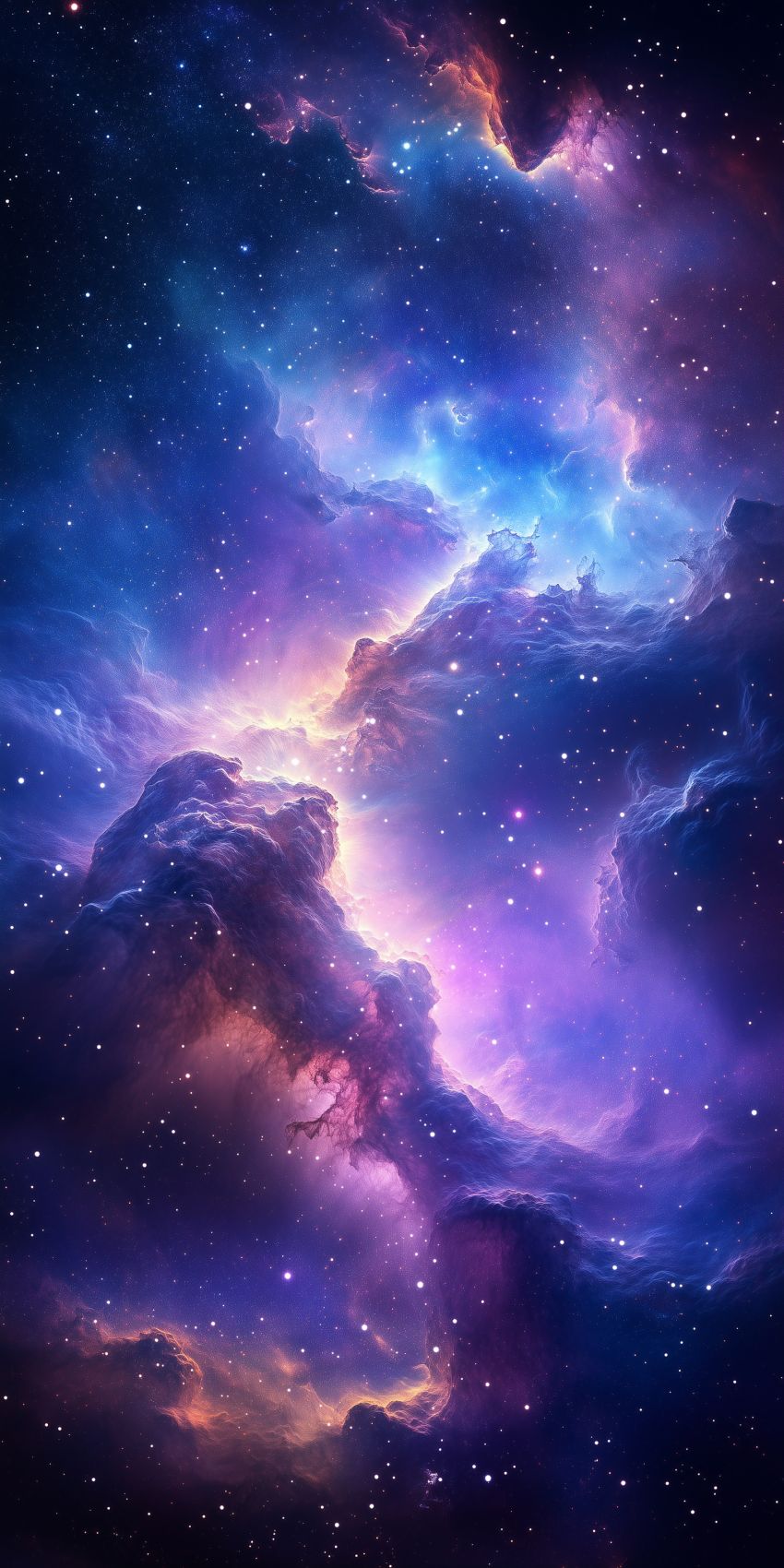 Fond d'écran nébuleuses pour mobile 14