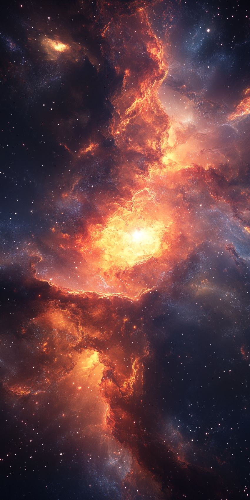 Fond d'écran nébuleuses pour mobile 6