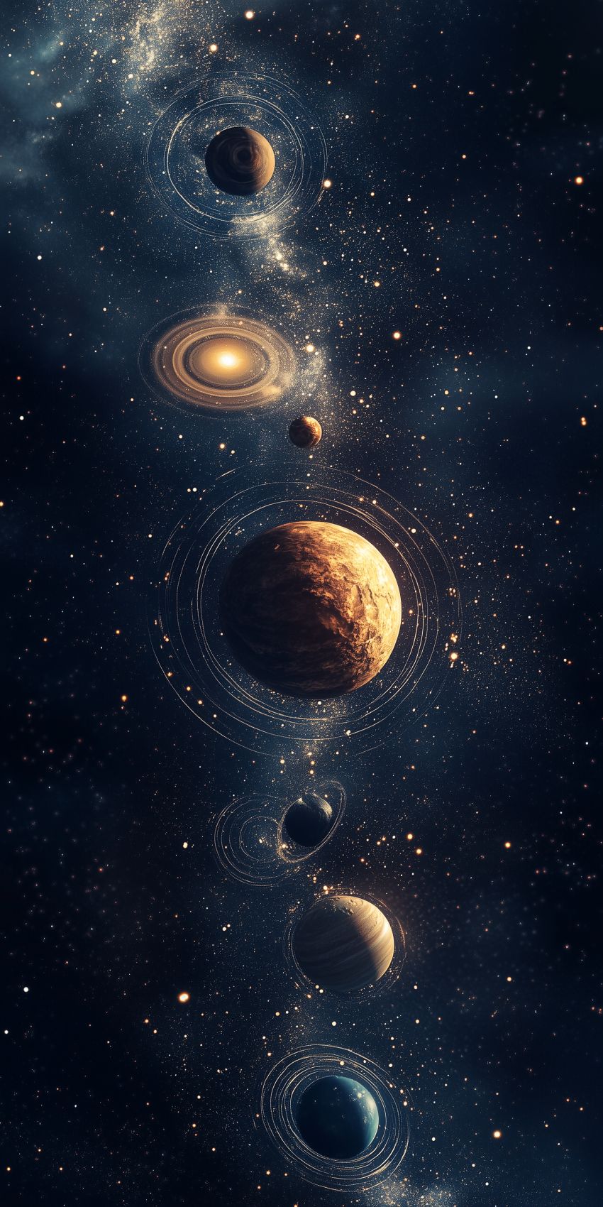 Fond d'écran planetes pour mobile 31