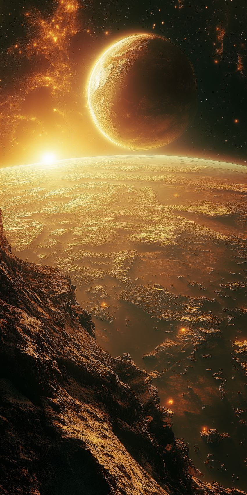 Fond d'écran planetes pour mobile 40