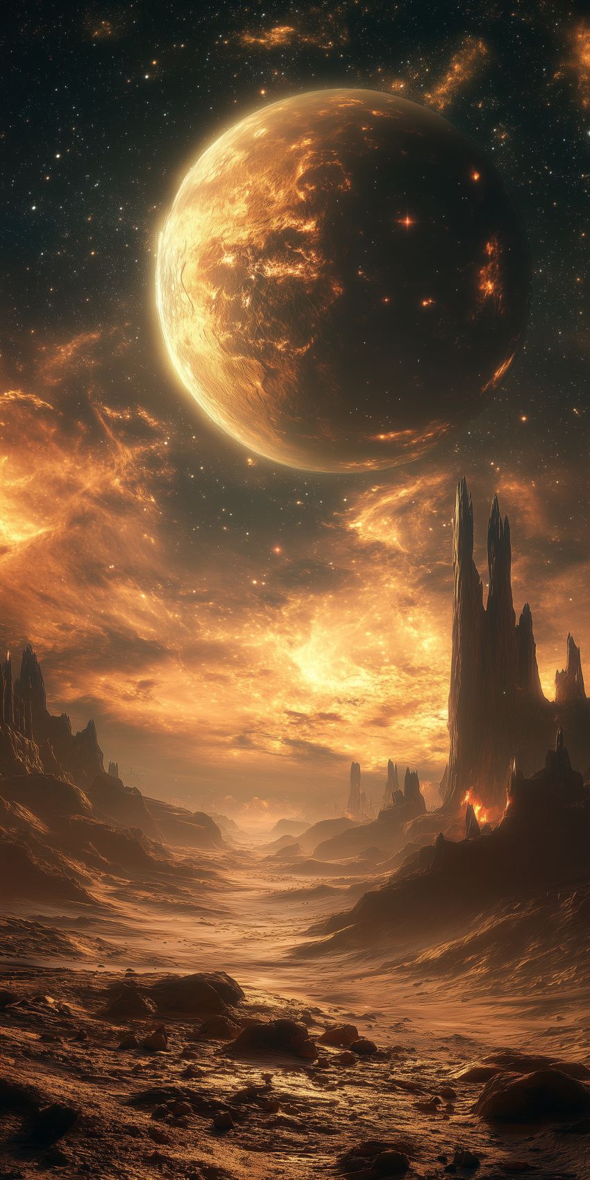 fond d ecran planetes pour mobile 42