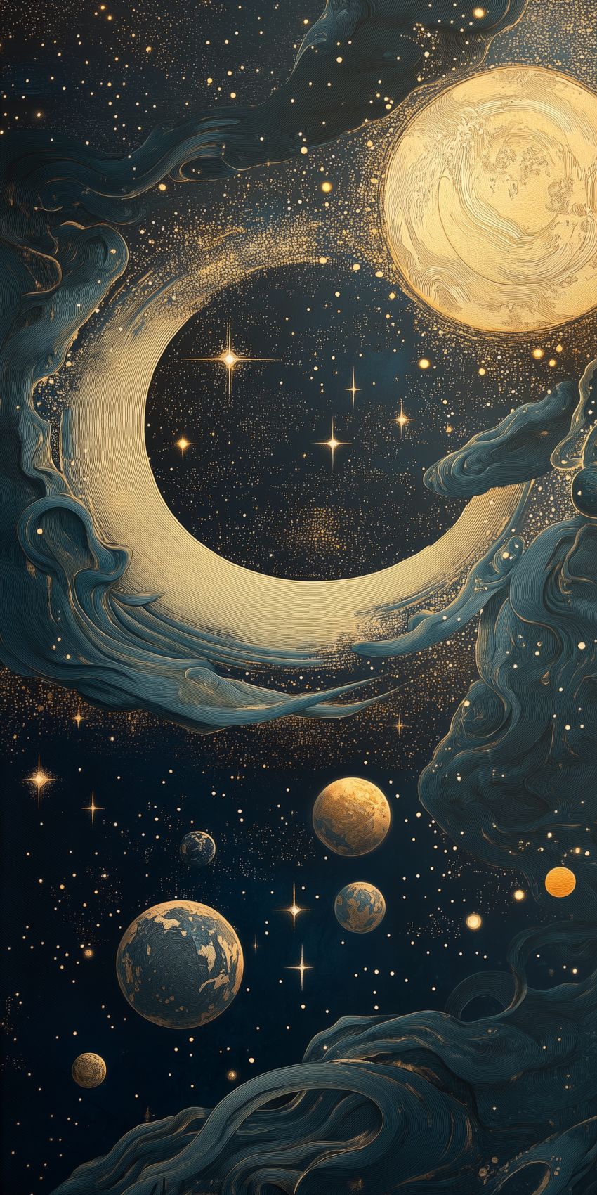 Fond d'écran planetes pour mobile 43