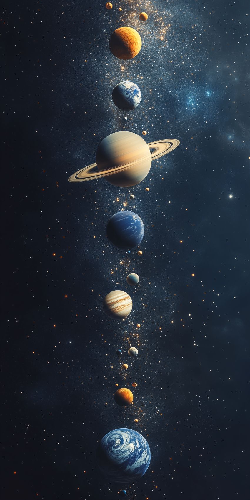 Fond d'écran planetes pour mobile 52