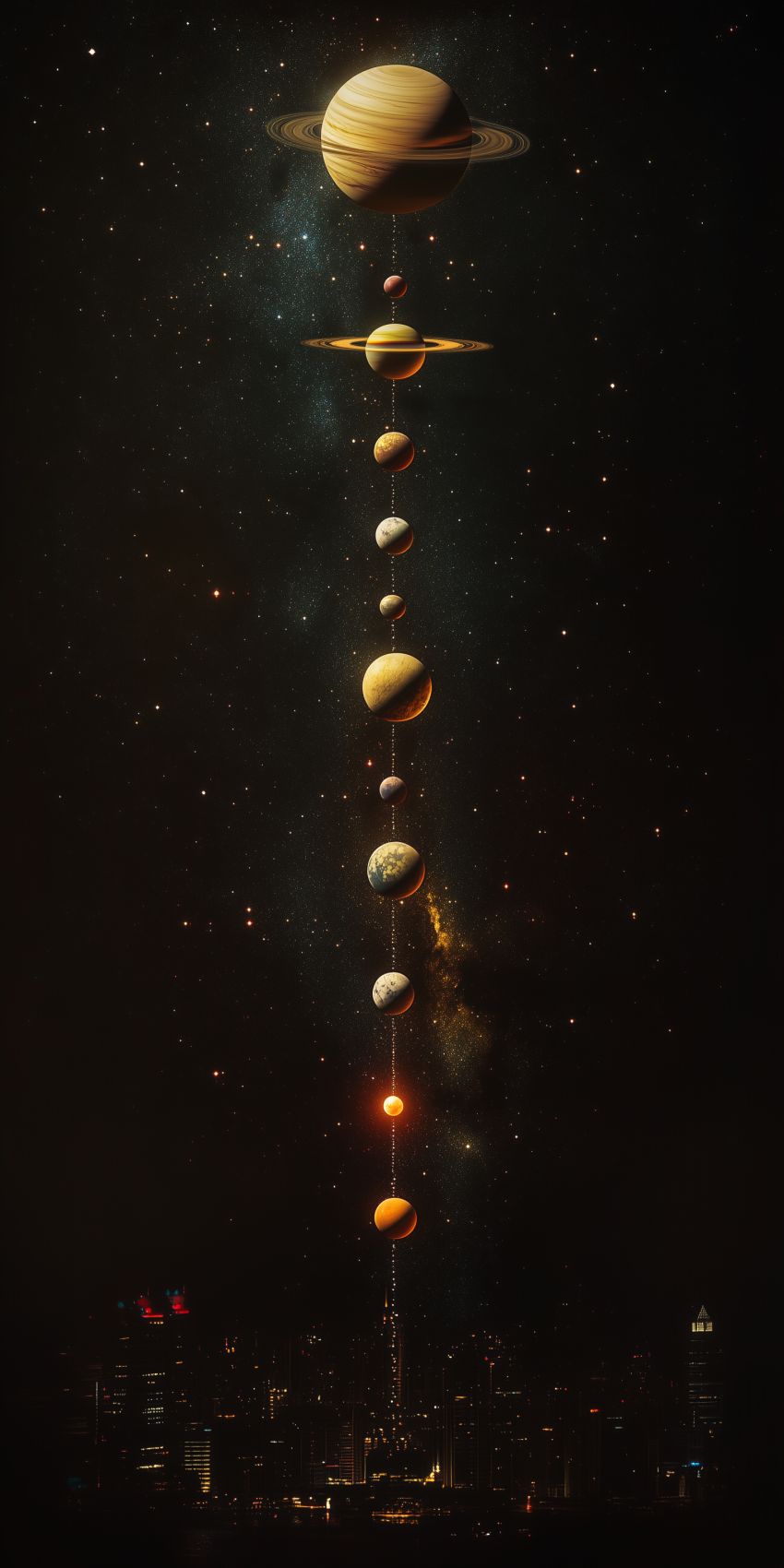 Fond d'écran planetes pour mobile 54