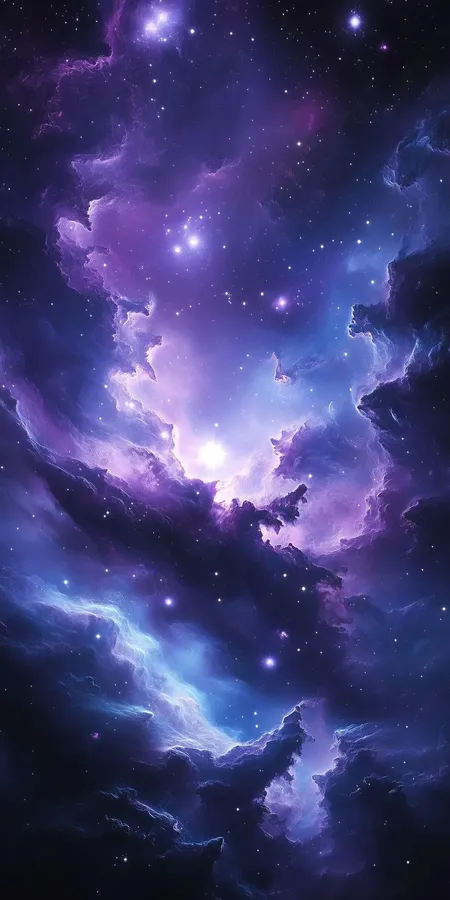 fond d ecran nebuleuses pour mobile 1