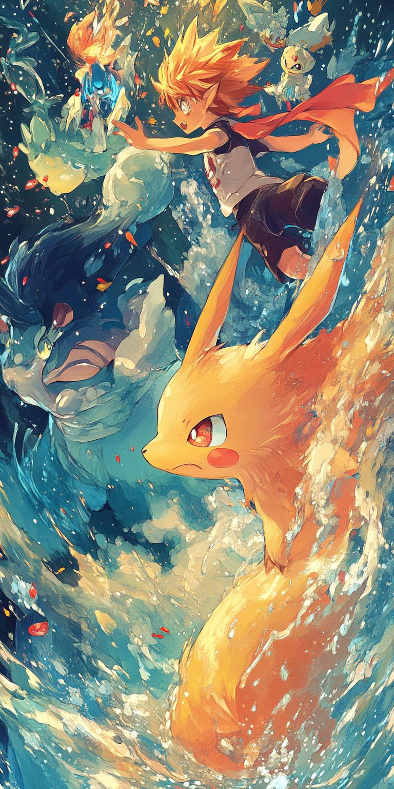 Fond d'écran pokemon pour mobile 66