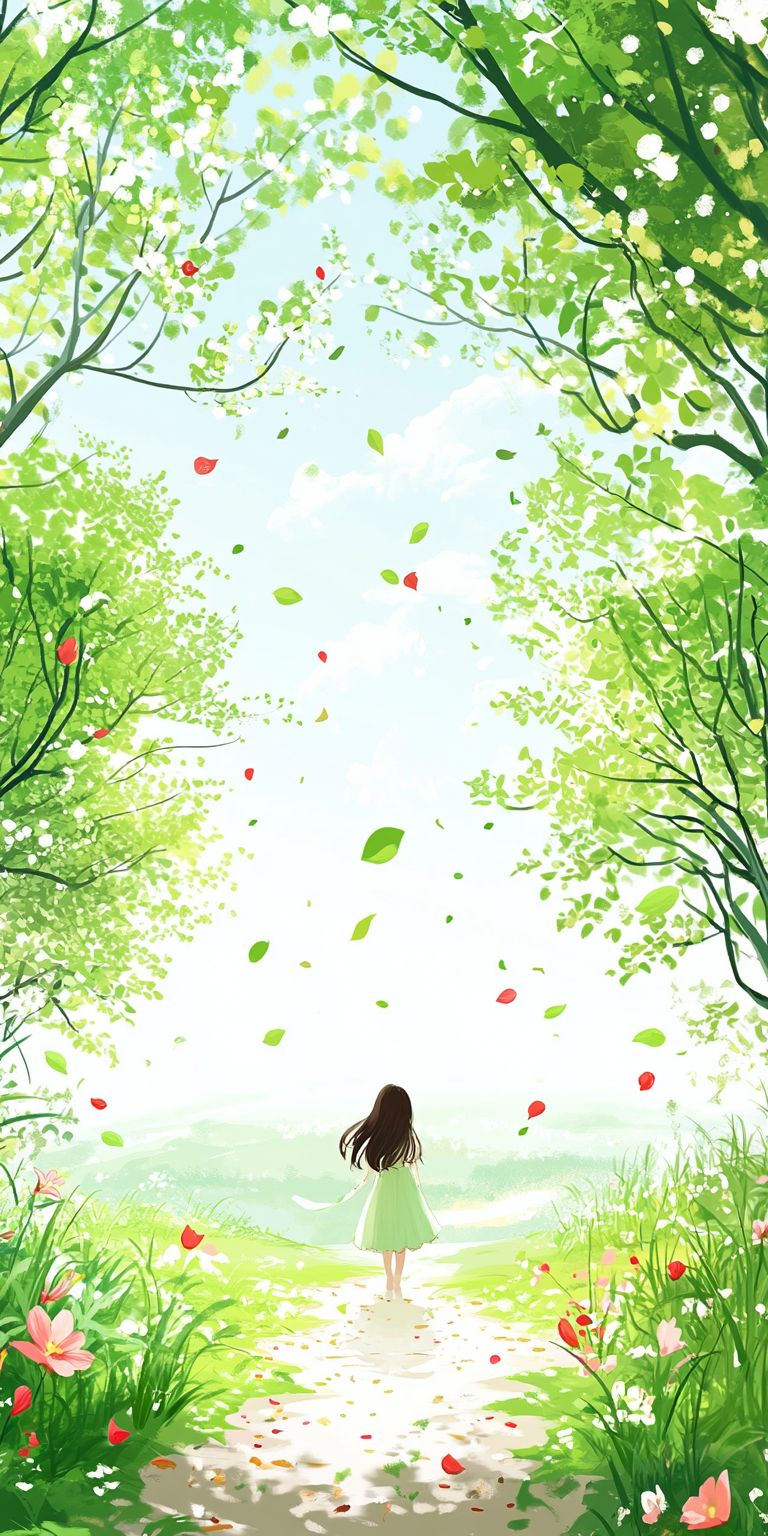 fond d ecran printemps pour mobile 13