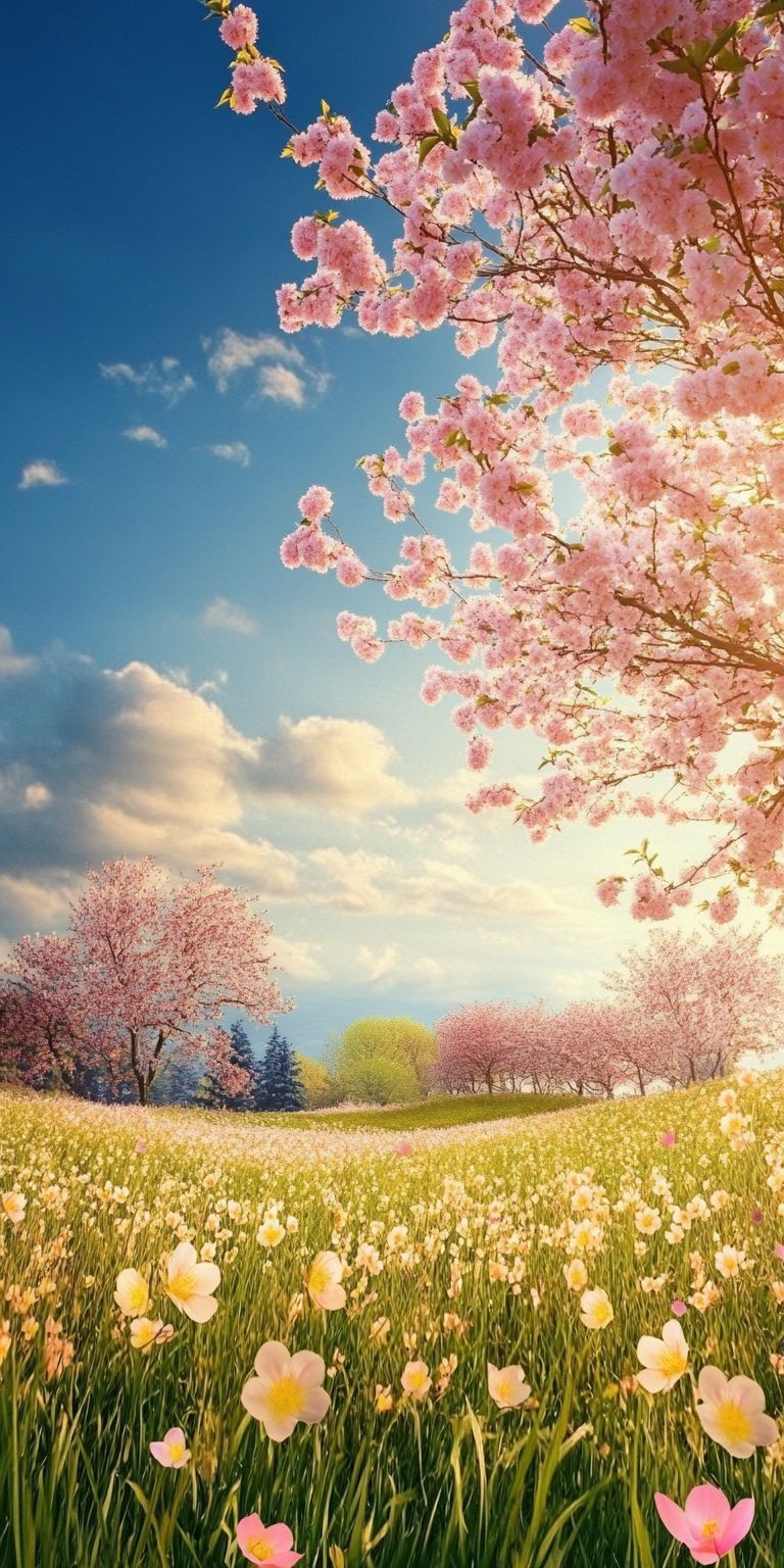 Fond d'écran printemps pour mobile 20