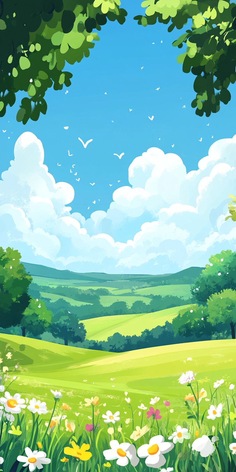 Fond d'écran printemps pour mobile 27