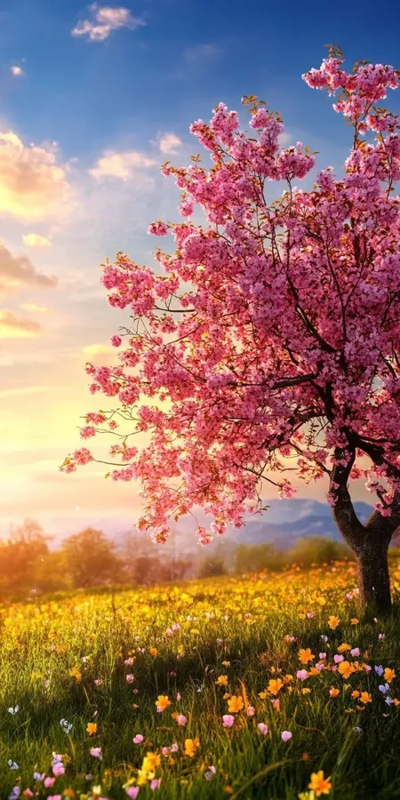 fond d ecran printemps pour mobile 11